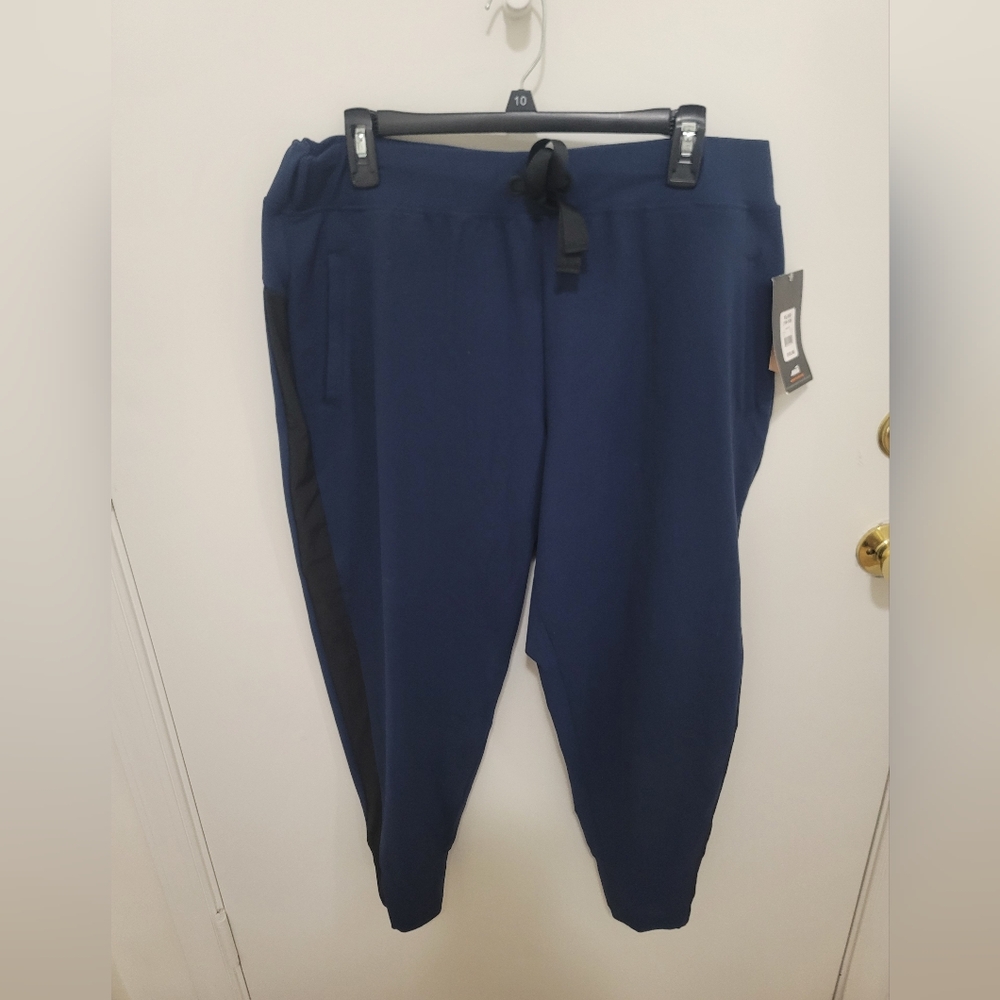 Avia Blue Commuter Jogger Pants Pocket Traveler